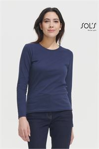 T-SHIRT IMPERIAL LSL DONNA 190 g/m²